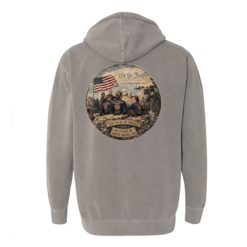 Independent Trading Co Adult Pigment-Dyed Hoodie